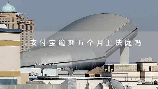 支付宝逾期五个月上法庭吗