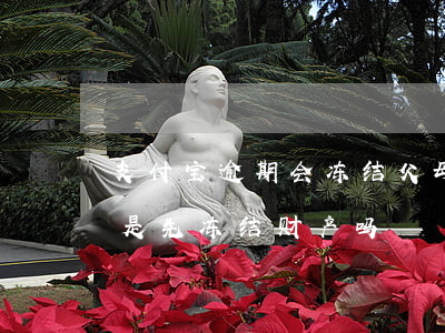 支付宝逾期会冻结父母的财产吗(支付宝逾期是先冻结财产吗)