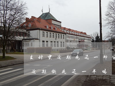 支付宝逾期先还一部分还会上门吗-支付宝逾期能先还一半吗