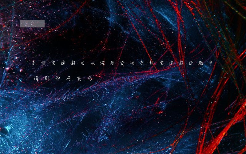 支付宝逾期可以做网贷吗(支付宝逾期还能申请别的网贷吗)