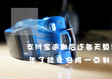支付宝逾期后还每天算利息吗(支付宝逾期2年了能让它降一点利息吗)