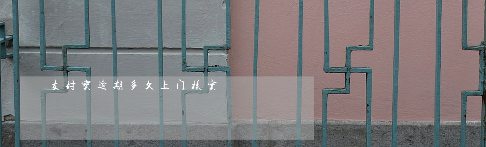 支付宝逾期多久上门核实