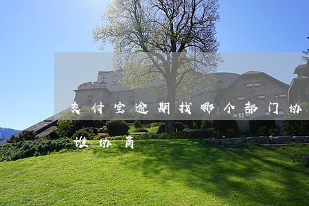 支付宝逾期找哪个部门协商（支付宝逾期了和谁协商）