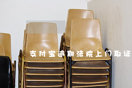 支付宝逾期法院上门取证(支付宝 逾期 上门)