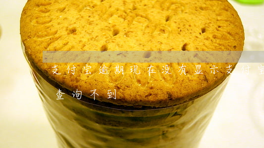 支付宝逾期现在没有显示(支付宝显示逾期但查询不到)