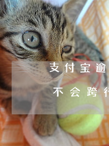 支付宝逾期直接划扣违法吗-支付宝逾期会不会跨行扣钱吗