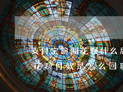 支付宝逾期花呗什么后果(支付宝逾期不能用花呗付款是怎么回事)