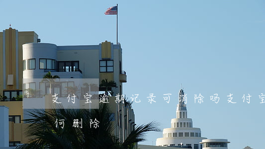 支付宝逾期记录可消除吗(支付宝逾期记录如何删除)