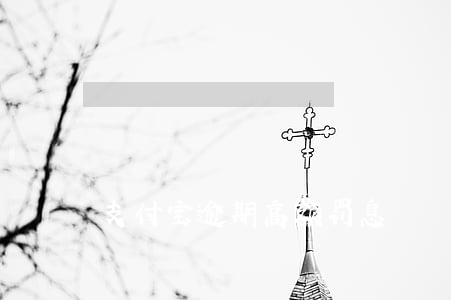 支付宝逾期高额罚息