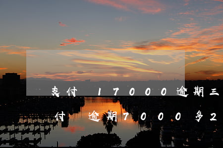支付寶17000逾期三個(gè)月-支付寶逾期7000多2個(gè)月
