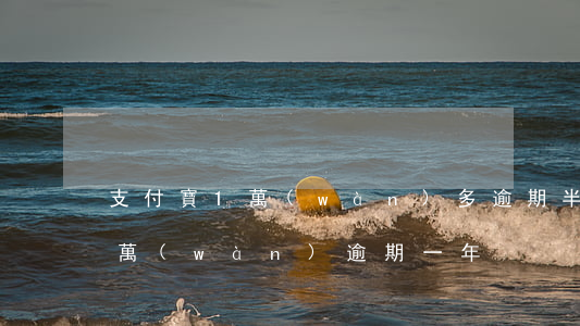 支付寶1萬(wàn)多逾期半年(支付寶兩萬(wàn)逾期一年)