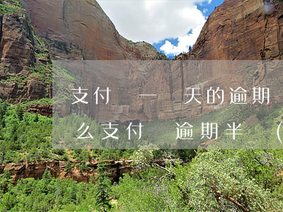 支付寶一兩天的逾期會(huì)影響征信么 支付寶逾期半個(gè)月會(huì)上征信對(duì)今后有什么影響