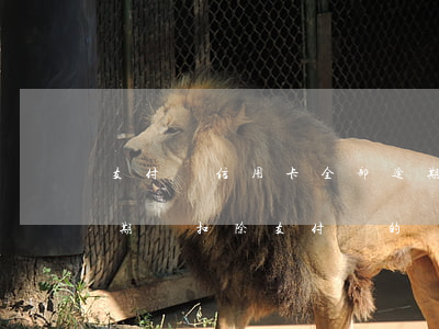 支付寶信用卡全部逾期了該怎么辦（信用卡逾期會扣除支付寶的錢嗎）