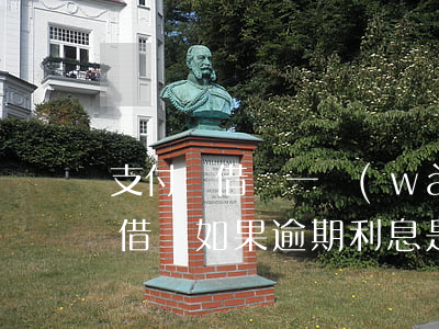 支付寶借唄一萬(wàn)逾期利息(支付寶借唄如果逾期,利息是多少錢(qián)一個(gè)月)