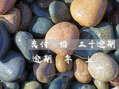 支付寶借唄三千逾期兩年-支付寶借唄三千逾期兩年會上門嗎?
