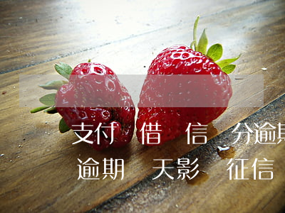 支付寶借唄信譽分逾期多久扣-支付寶借唄逾期幾天影響征信