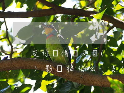支付寶借唄及時(shí)還款會(huì)影響征信么-支付寶借唄及時(shí)還款會(huì)影響征信么嗎