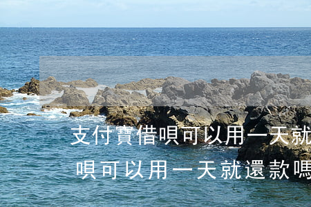 支付寶借唄可以用一天就還款嗎-支付寶借唄可以用一天就還款嗎安全嗎