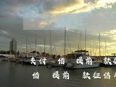 支付寶借唄提前還款征信有問題嗎-支付寶借唄提前還款征信有問題嗎怎么辦
