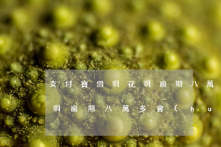 支付寶借唄花唄逾期八萬多-支付寶借唄花唄逾期八萬多會(huì)起訴嗎