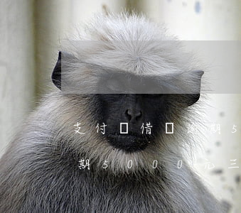 支付寶借唄逾期50000-支付寶借唄逾期5000元三年了說要起訴