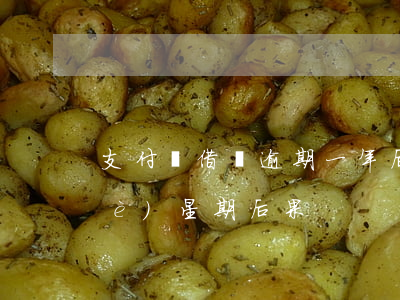 支付寶借唄逾期一年后果(借唄逾期一個(gè)星期后果)