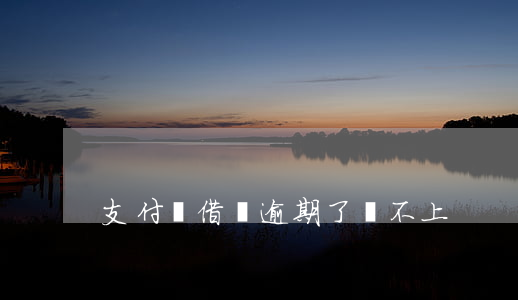 支付寶借唄逾期了還不上