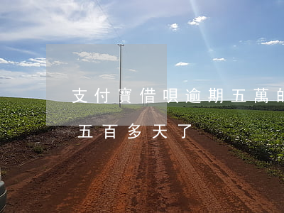 支付寶借唄逾期五萬的圖片(支付寶借唄逾期五百多天了)