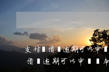 支付寶借唄逾期可以申請還本金嗎-支付寶借唄逾期可以申請還本金嗎