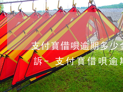 支付寶借唄逾期多少金額會(huì)被起訴-支付寶借唄逾期多少金額會(huì)被起訴呢