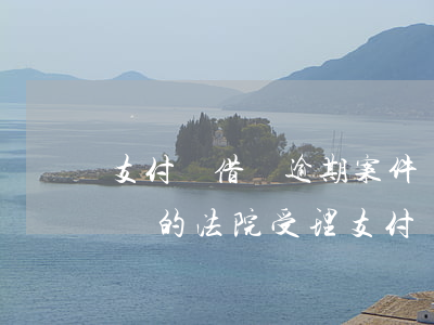 支付寶借唄逾期案件調(diào)查是怎樣的(法院受理支付寶借唄逾期的案件嗎)
