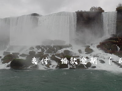 支付寶借款逾期報(bào)案了