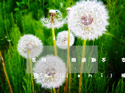 支付寶備用逾期不還(支付寶備用逾期用不了,什么時(shí)候可以用)