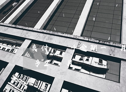 支付寶兩千逾期一個月(支付寶逾期7000多2個月)