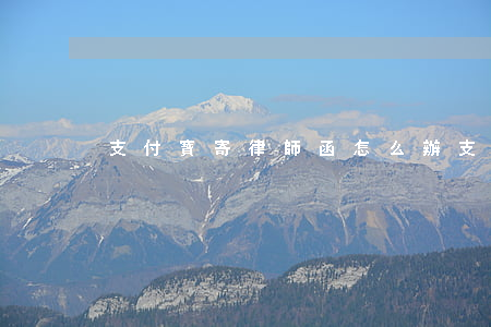 支付寶寄律師函怎么辦(支付寶寄了律師函)