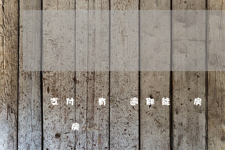 支付寶有過逾期能買房嗎(支付寶有過逾期能買房嗎)