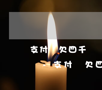 支付寶欠四千塊錢會(huì)被法院起訴嗎-支付寶欠四千塊錢會(huì)被法院起訴嗎知乎