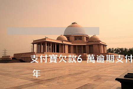 支付寶欠款6萬逾期(支付寶欠款6萬逾期4年)