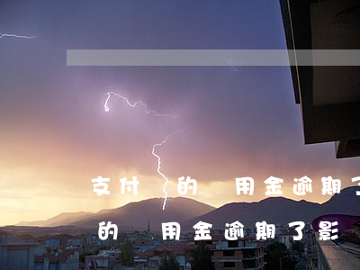 支付寶的備用金逾期了影響征信嗎-支付寶的備用金逾期了影響征信嗎怎么辦