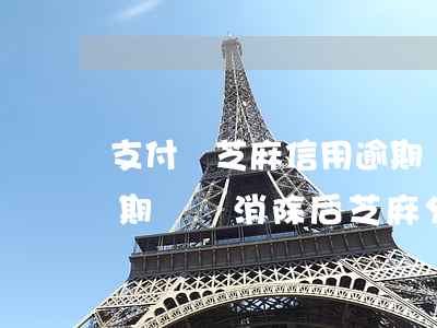 支付寶芝麻信用逾期記錄多久消除(支付寶逾期記錄消除后芝麻分重新評(píng)估時(shí)間)