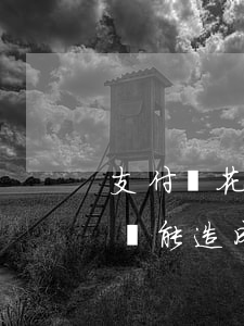 支付寶花唄350逾期(支付寶花唄欠幾百塊錢能造成逾期嗎?)