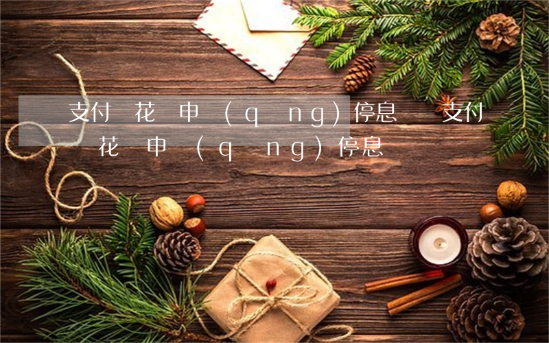 支付寶花唄申請(qǐng)停息掛賬(支付寶花唄申請(qǐng)停息掛賬)