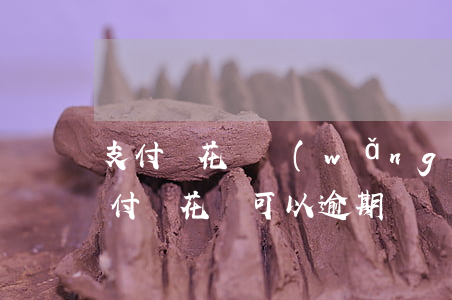 支付寶花唄網(wǎng)貸還能逾期嗎(支付寶花唄可以逾期)