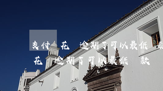 支付寶花唄逾期了可以最低還款嗎-支付寶花唄逾期了可以最低還款嗎怎么還