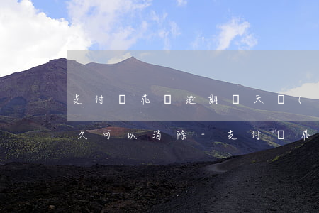 支付寶花唄逾期兩天會(huì)上征信多久可以消除-支付寶花唄逾期兩天會(huì)上征信多久可以消除記錄