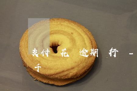 支付寶花唄逾期兩行淚-支付寶花唄逾期兩千