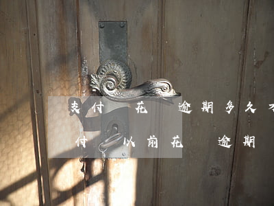 支付寶花唄逾期多久才會(huì)解封(支付寶以前花唄逾期過(guò),額度封了,以后還能開(kāi)通嗎)