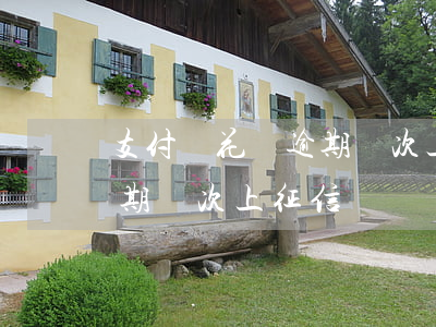 支付寶花唄逾期幾次上征信-支付寶花唄逾期幾次上征信記錄