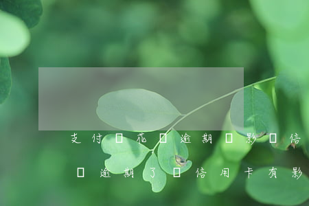 支付寶花唄逾期會影響信用卡嗎-支付寶花唄逾期了對信用卡有影響嗎