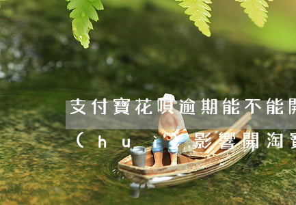 支付寶花唄逾期能不能開淘寶店(花唄逾期會(huì)影響開淘寶店鋪么)